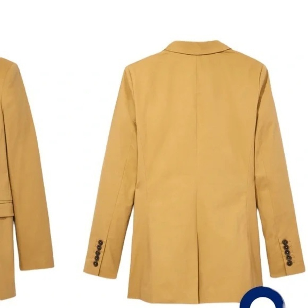 Billie the Label New With Tags Diana Blazer Color Khaki Size XS - Picture 6 of 15